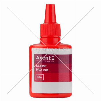 Թանաք կնիքի Axent 30մլ, կարմիր 7301-06-A