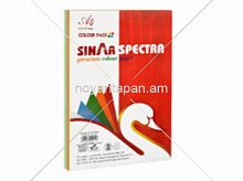 Գունավոր թուղթ SINARSPECTRA A4 250 թերթ, 10 գույն, 020014