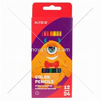 Գունավոր մատիտ KITE Jolliers 12 հատ, K19-054-5, 24 գույն